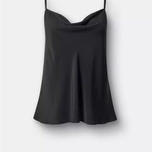 Crepe de Chine Cowl Neck Cami